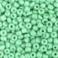 Seed beads 8/0 (3mm) Vivid green